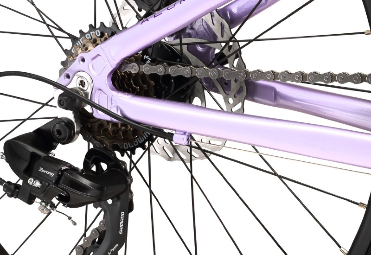 BICICLETA INFANTIL LUNA SUSPENSION ARO 24