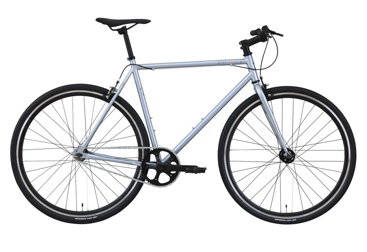 BICICLETA ARO 28 CITYFIXER 3 PLATA