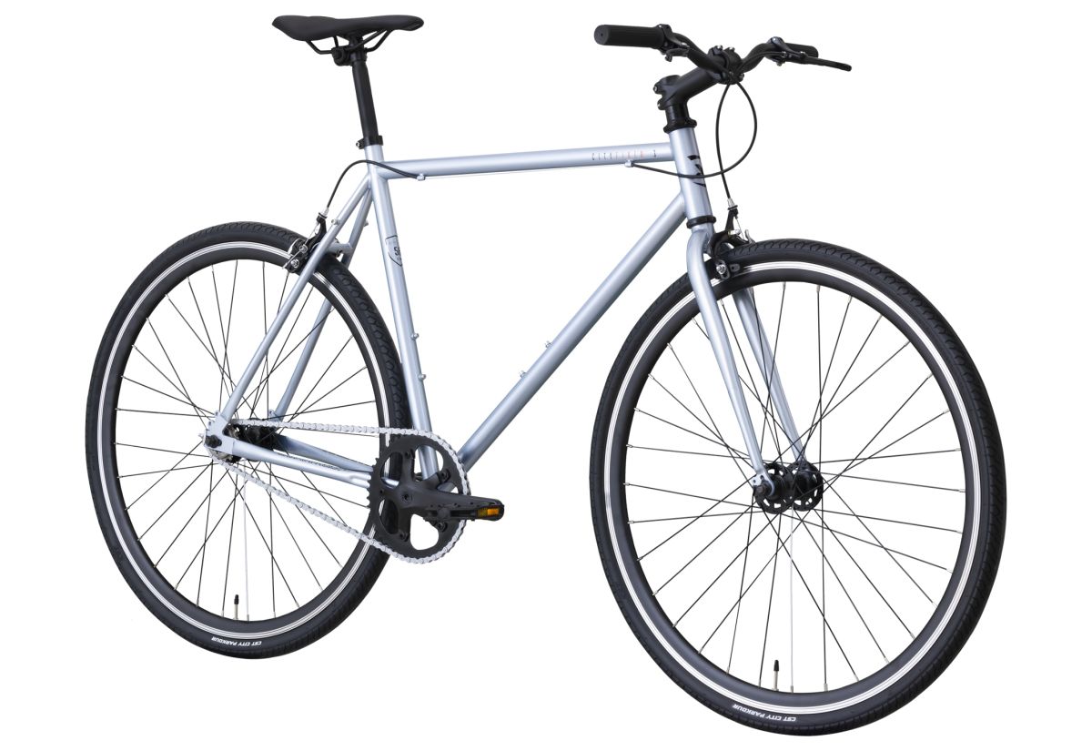 BICICLETA ARO 28 CITYFIXER 3 PLATA